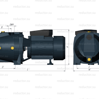 Насос UNIPUMP JSW 55