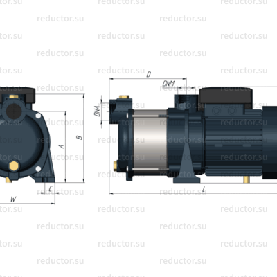 Насос UNIPUMP MH 1000C